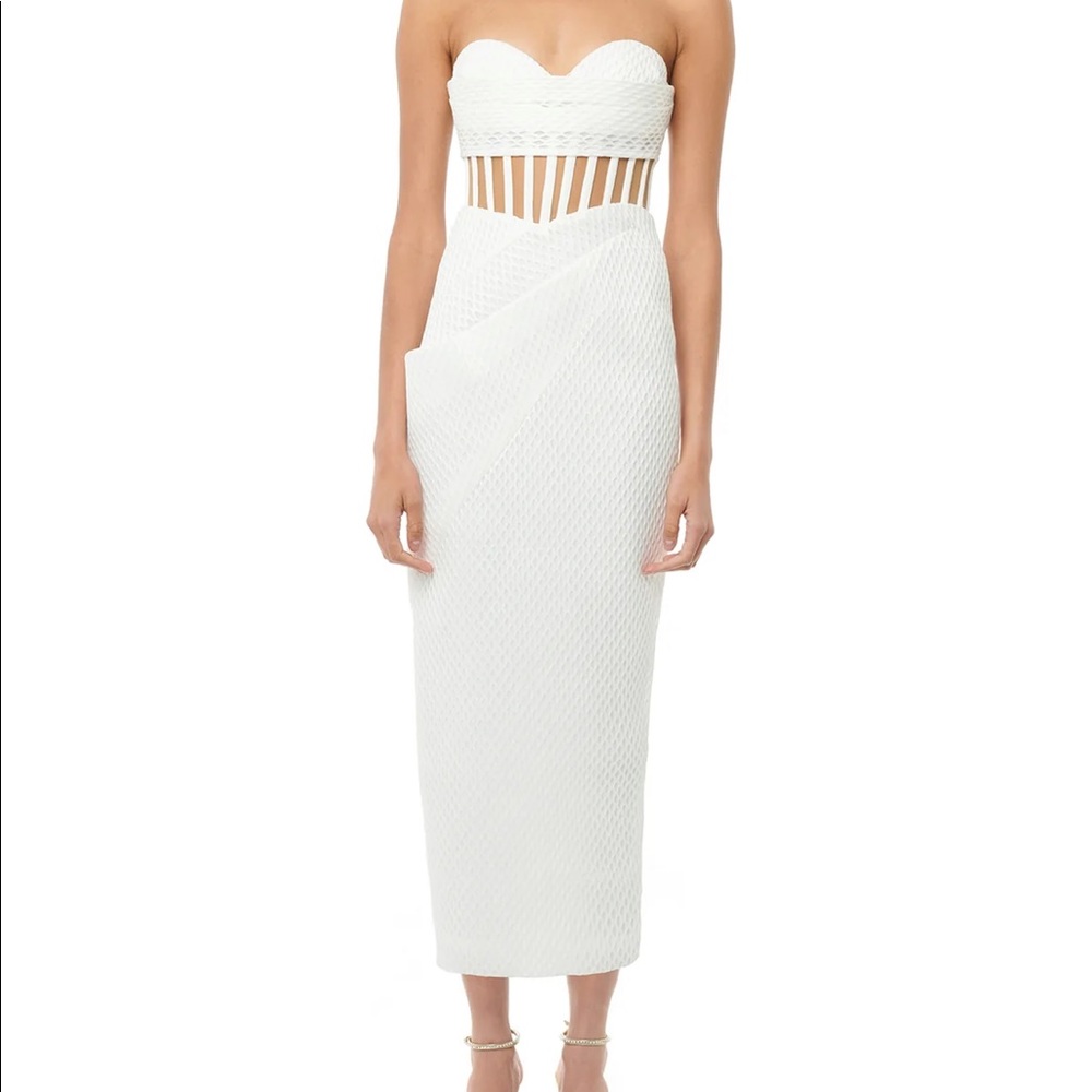 Eliya White Zariah Dress size small